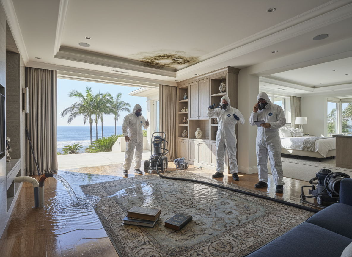 What Influences Water Damage Restoration Costs In Corona Del Mar