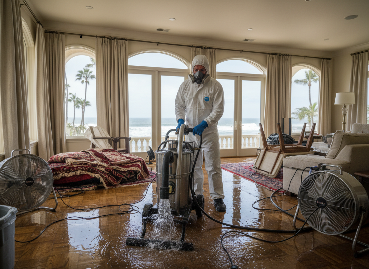 Water Damage Restoration in Huntington Beach