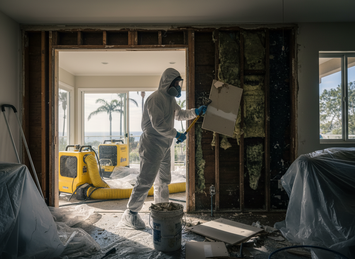 Mold Remediation After Water Damage in Corona Del Mar, CA