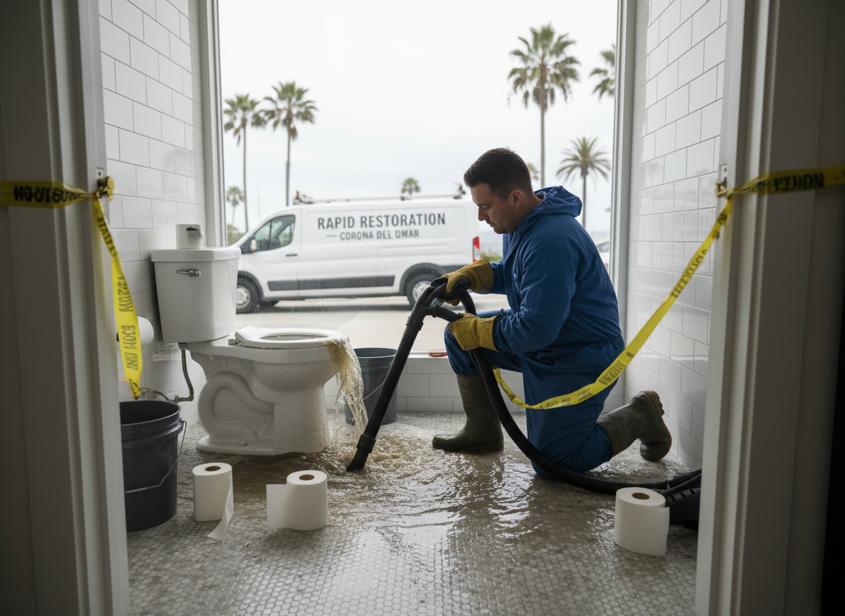 Water Damage Restoration Corona Del Mar in Newport Beach, CA 92660
