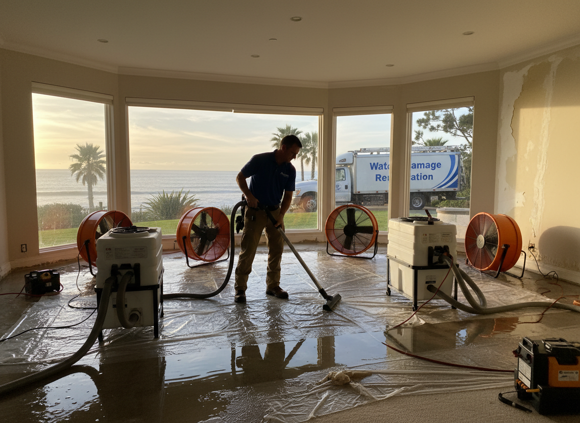 Water Damage Restoration Corona Del Mar in Laguna Woods, CA 92637